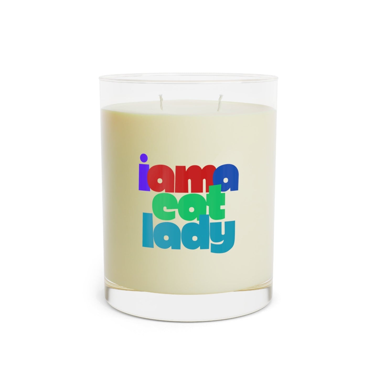Cat Lady Vibes Candle | Cozy Cat Lover Soy Candle