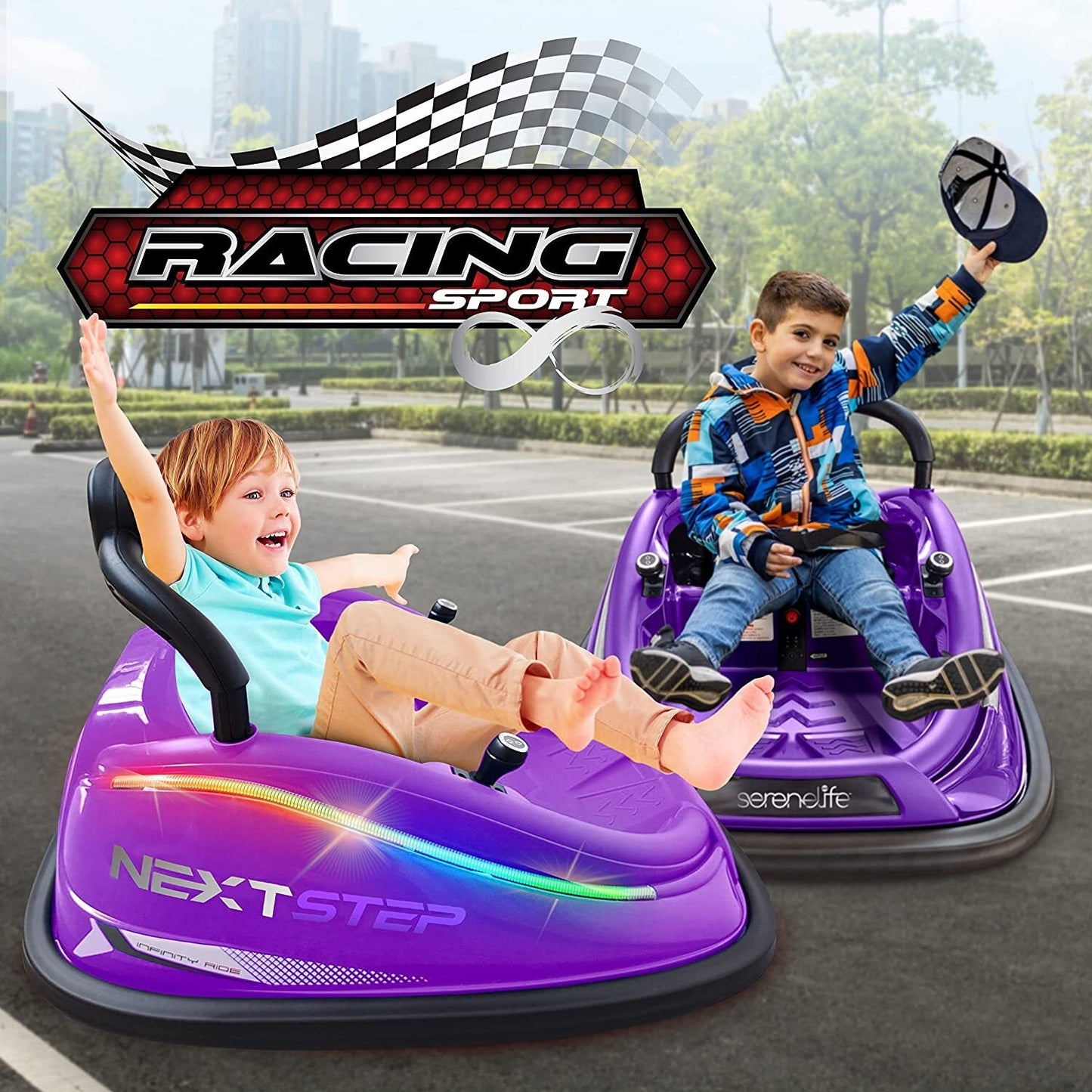 Children's Electric Bumper Car Ride-On Toy