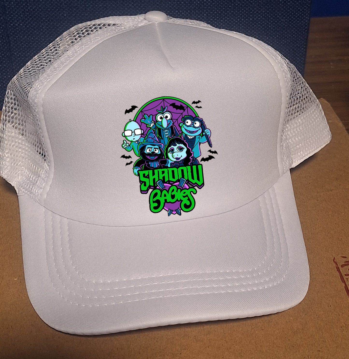 Adjustable Trucker Baseball Cap Shadow Babies Muppet Parody
