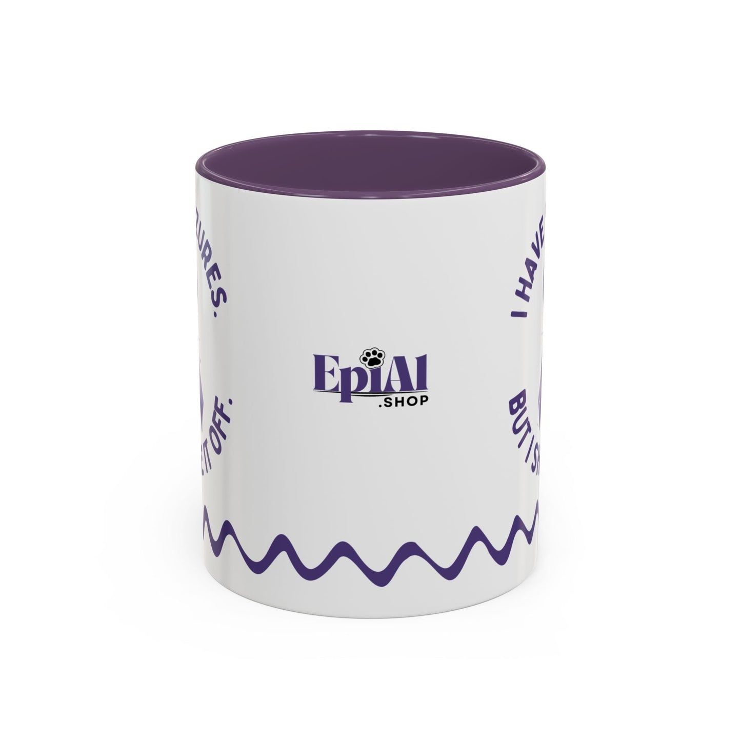 Shake It Off Coffee Cup for Epilepsy Awareness
