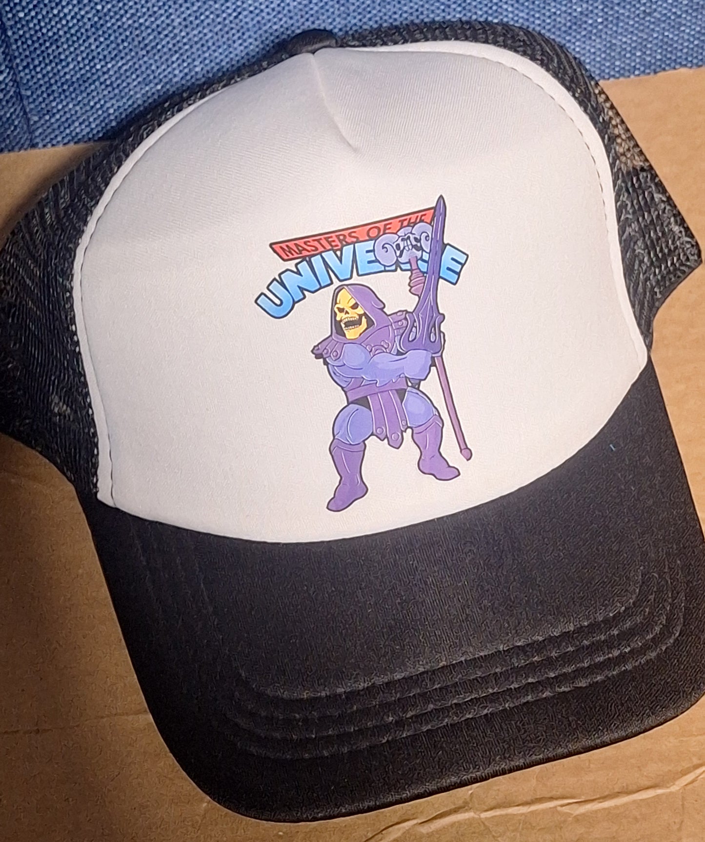 Adjustable Trucker Baseball Hat Cap MOTU Masters of the Universe Skeletor