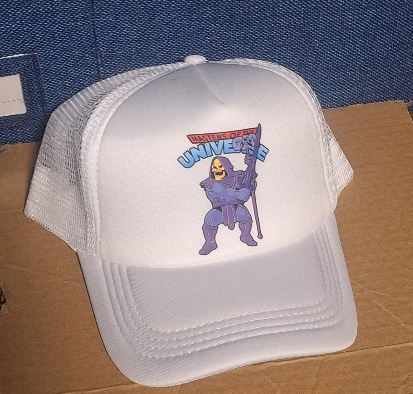 Adjustable Trucker Baseball Hat Cap MOTU Masters of the Universe Skeletor