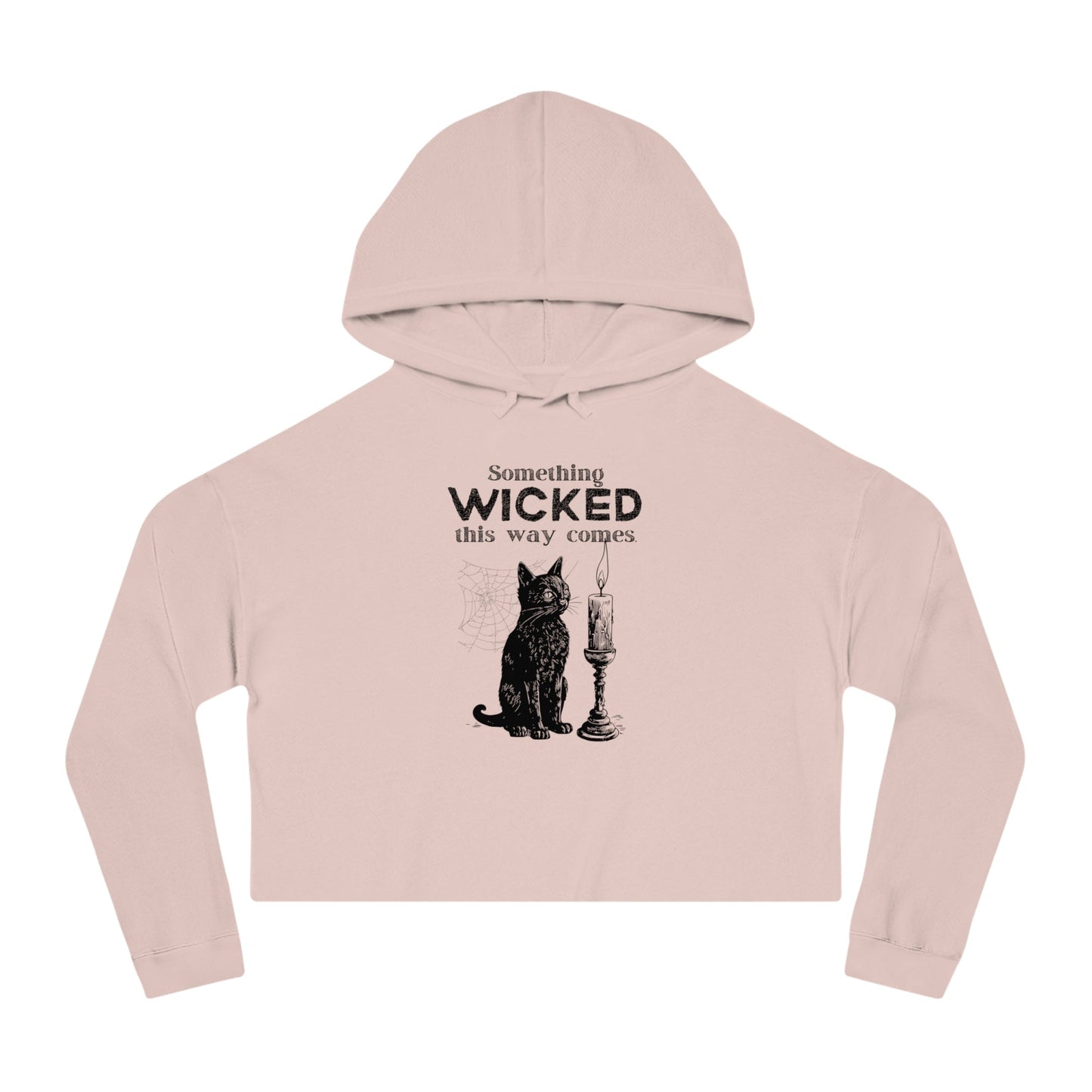 Something Wicked Women's Cropped Hooded Sweatshirt
