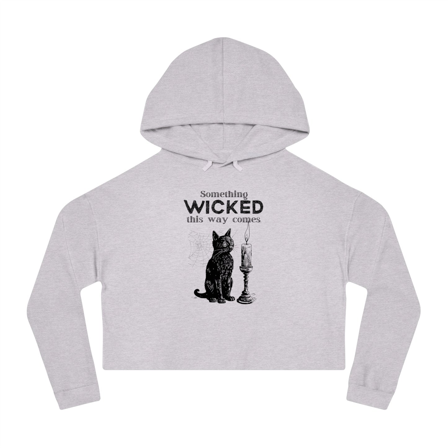 Something Wicked Women's Cropped Hooded Sweatshirt