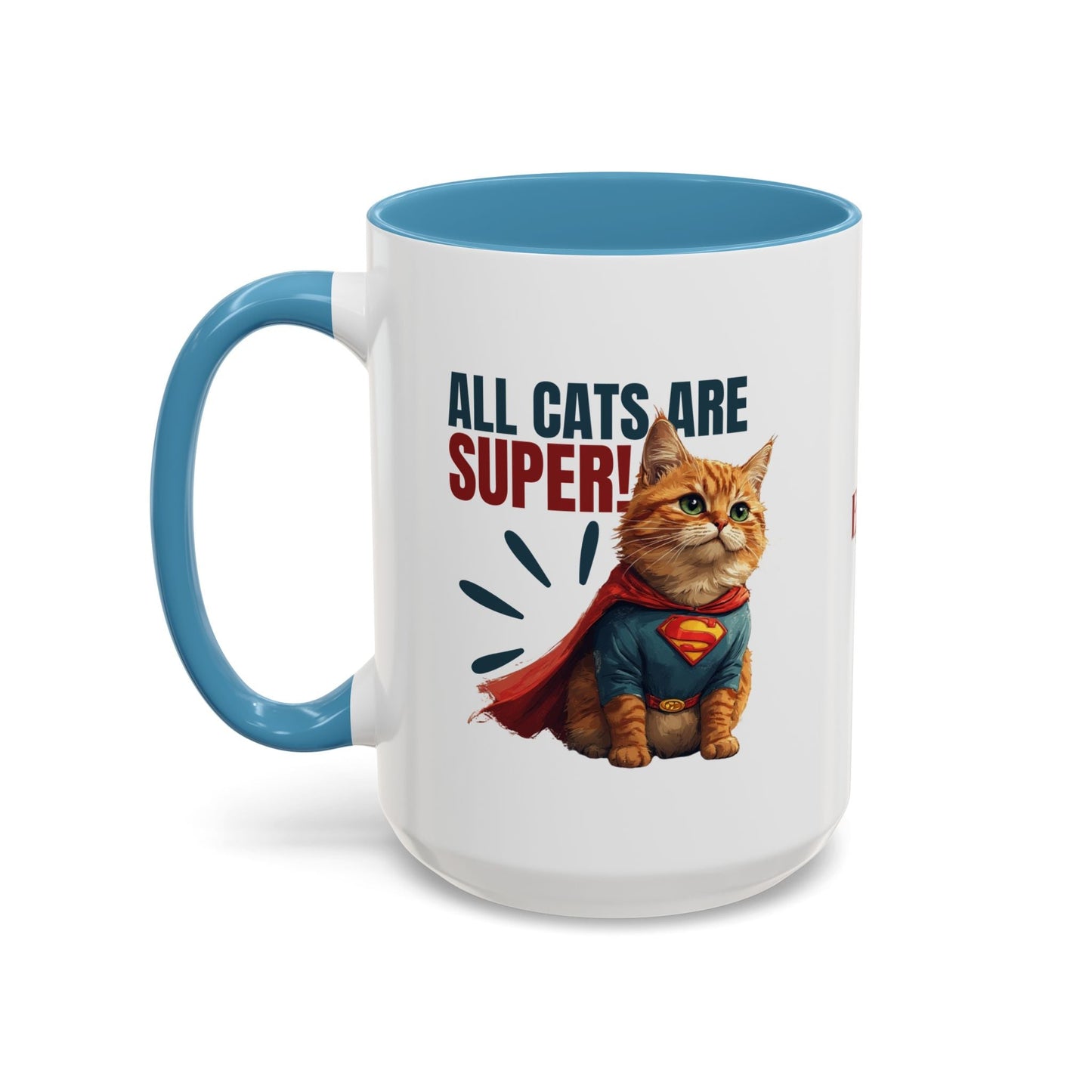 Super Cat Accent Mug