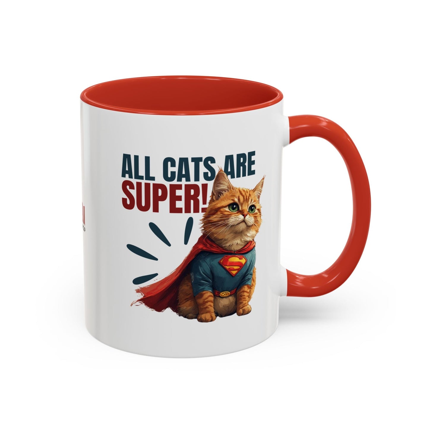 Super Cat Accent Mug