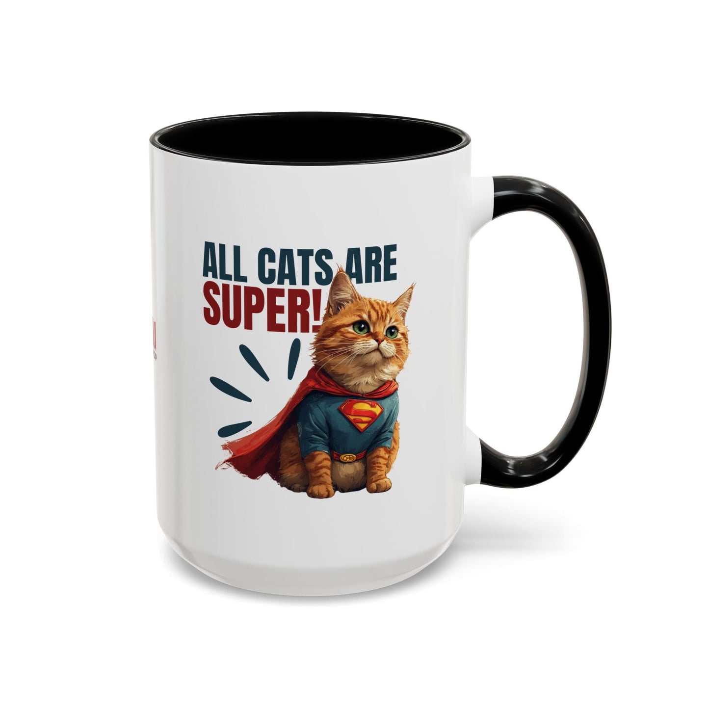 Super Cat Accent Mug
