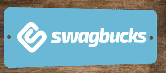Swagbucks 4x12 Metal Wall Sign