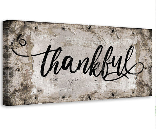 Thankful - Canvas