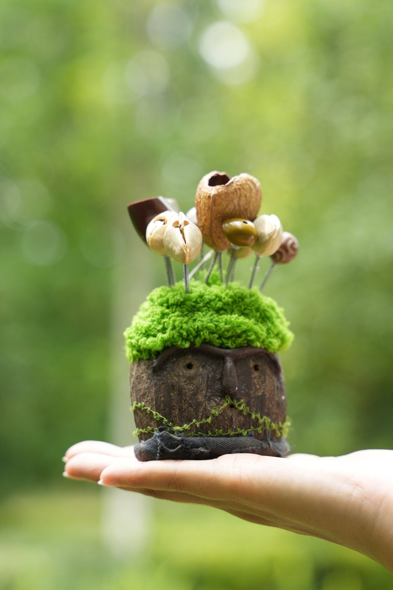 "Ancient Stone Keeper"Seed Doll