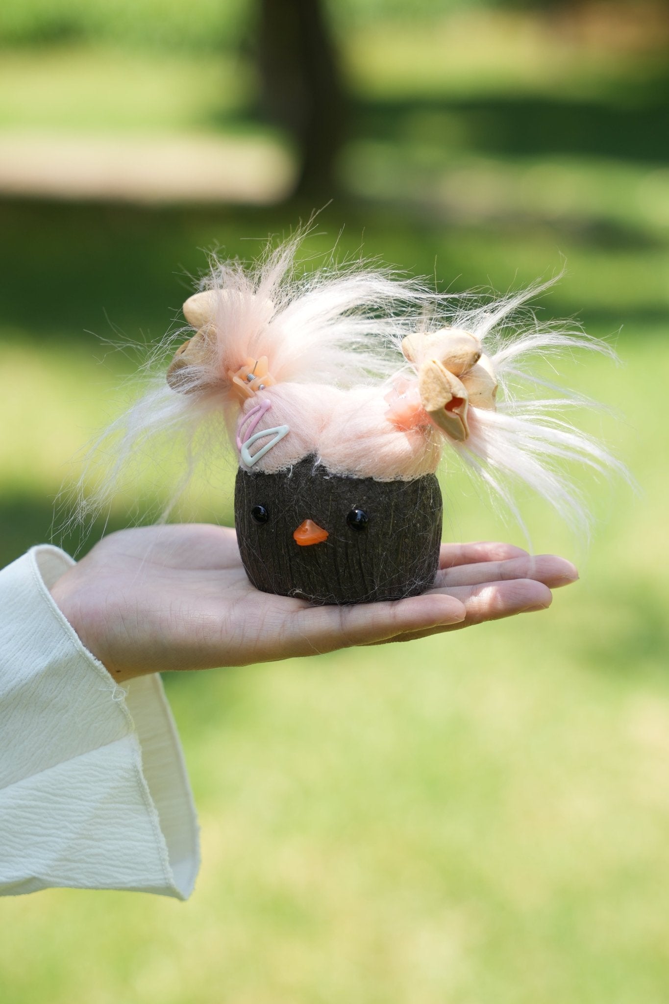 "The Bad Hair Day Monster" Seed Doll