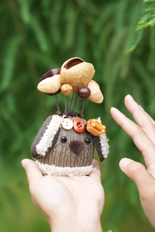 "The Cozy Puppy Guardian" Seed Doll