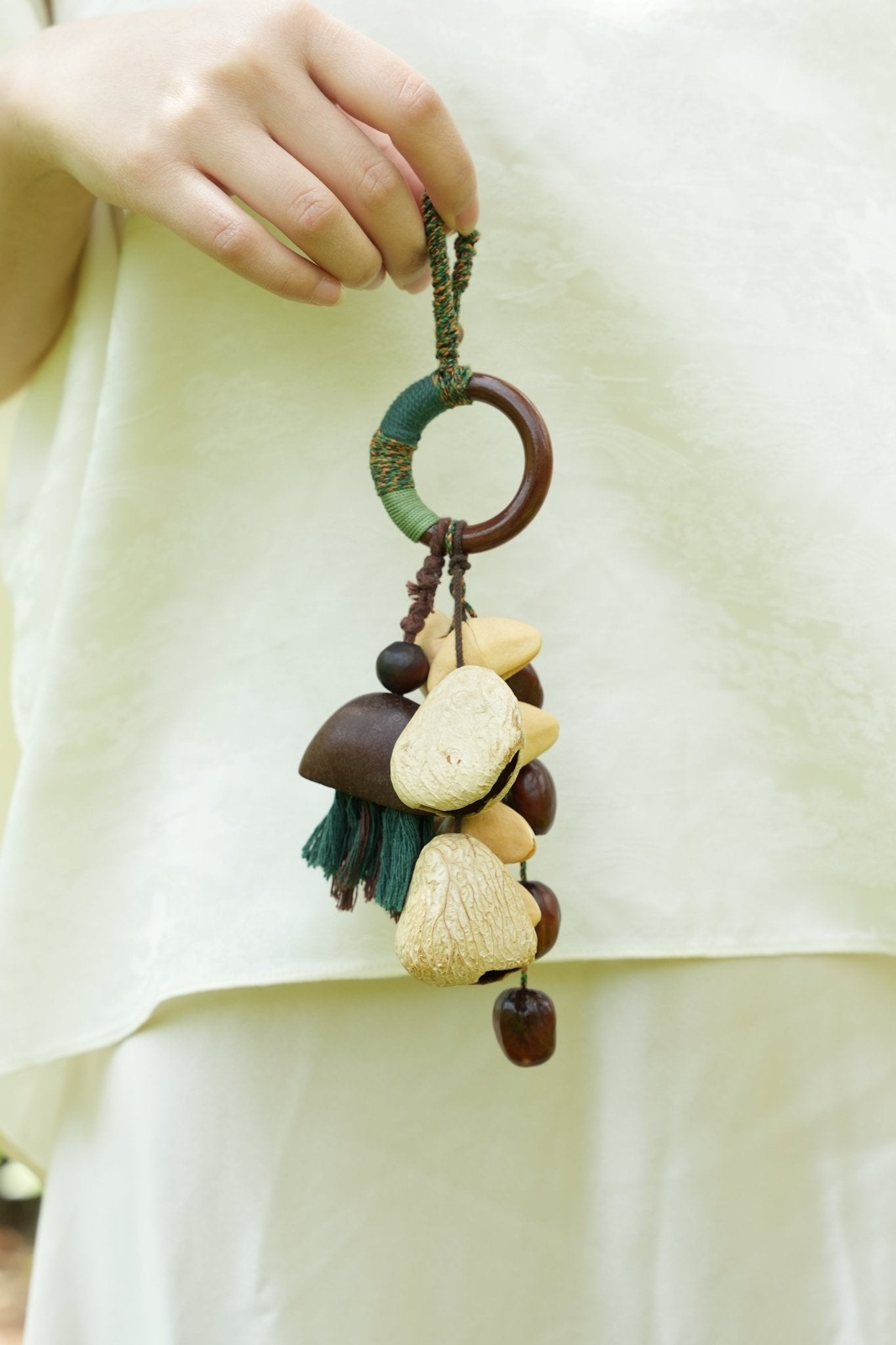 "The Forest Harvest" Seed Tassel Charm