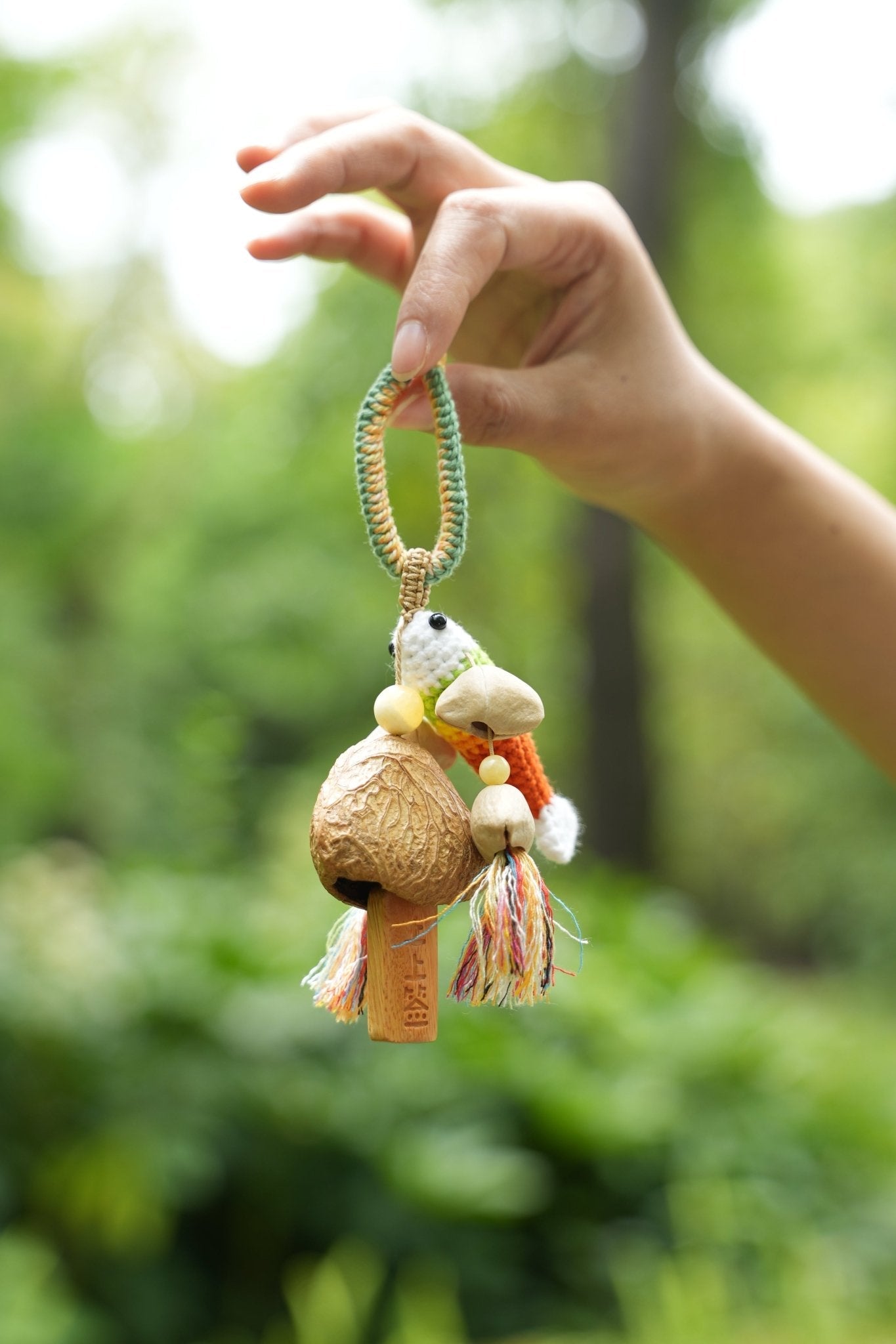 "The Lucky Koi" Crochet Carp Charm