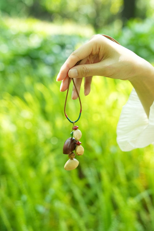 "The Simple Seed" Natural Fruit Pit Charm