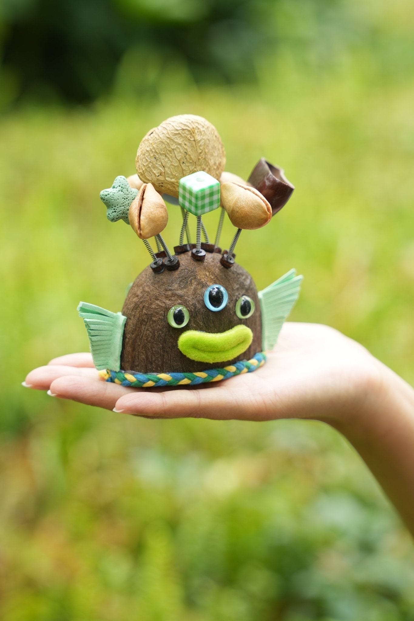 "Three-Eyed Galaxy Fish" Seed Doll
