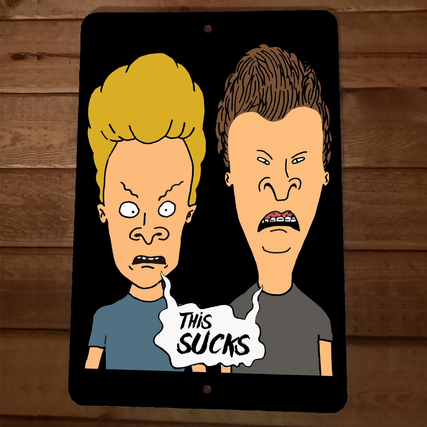 Bundle of Butts 5 Beavis and Butthead 8x12 Metal Walls Signs and Mouse pad #2