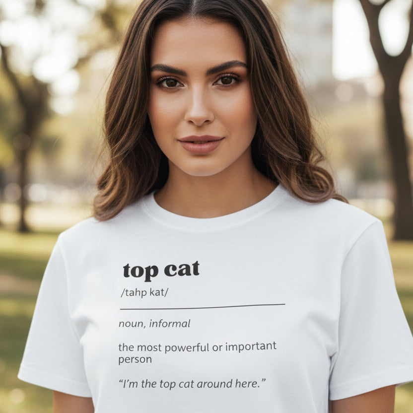 Top Cat — Definition Tee (Softstyle Women’s Fit)