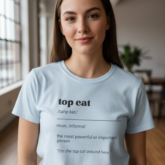 Top Cat — Definition Tee (Softstyle Women’s Fit)