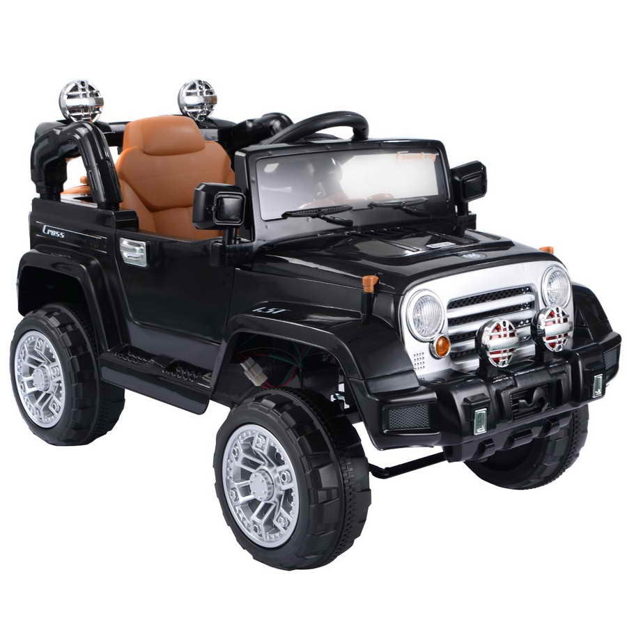 12V Electric Kids Ride-On Truck with Remote Control and Lights
