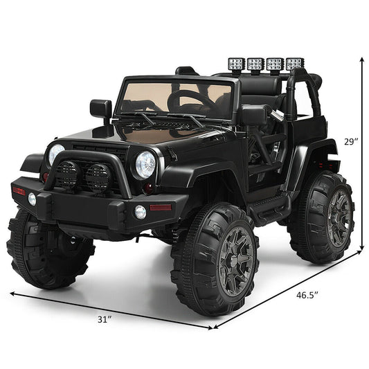 Kids Electric Ride-On Truck with 2.4 GHz Remote Controller