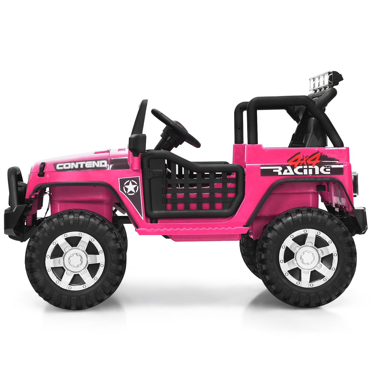 12V Electric Kids Ride-On Truck with Remote Control and Rechargeable Battery