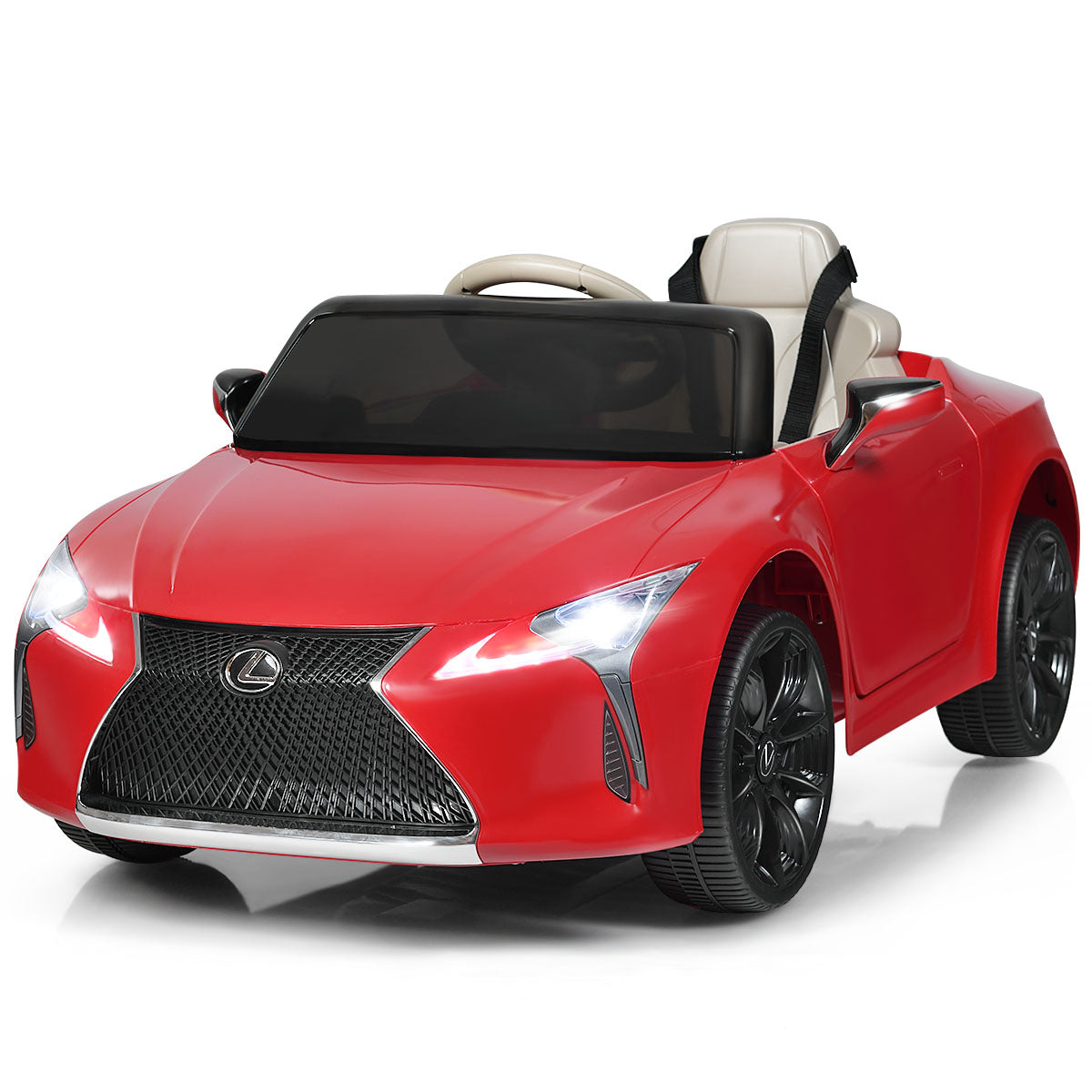 Licensed Electric Kids Ride-On Car with Remote Control Black