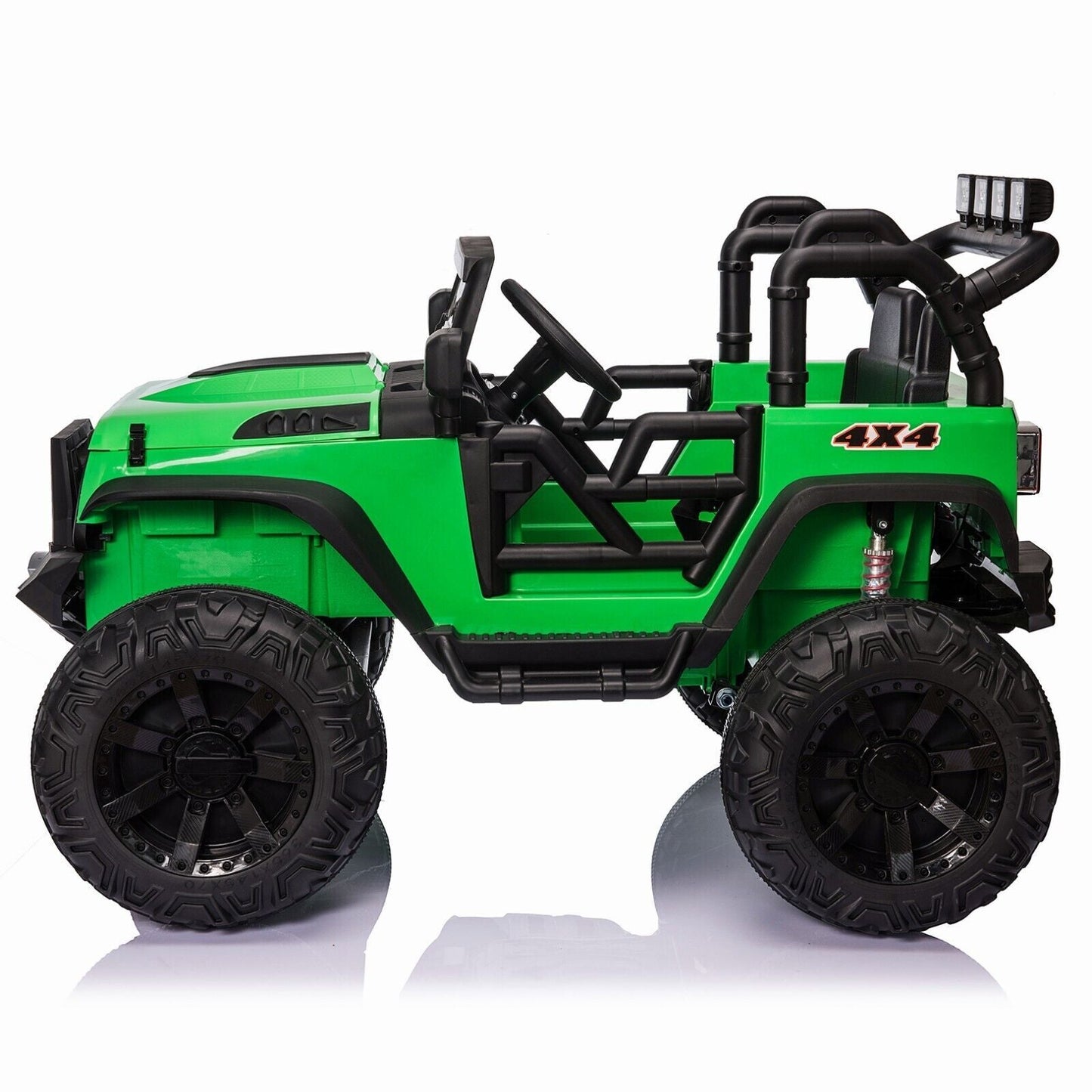 Electric Kids Ride-On Jeep Car with 12V/24V Power Wheels, Music, and Remote Control