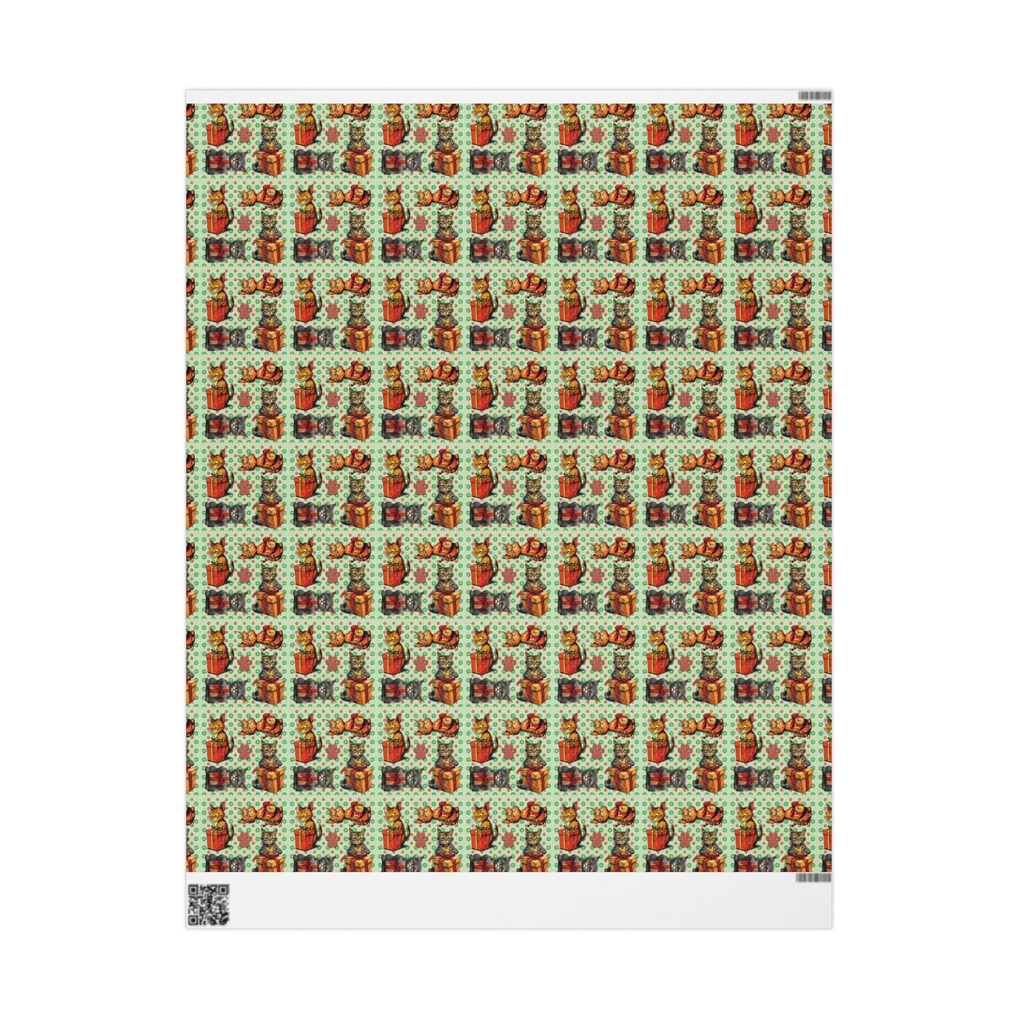 Vintage Cats Christmas Wrapping Paper