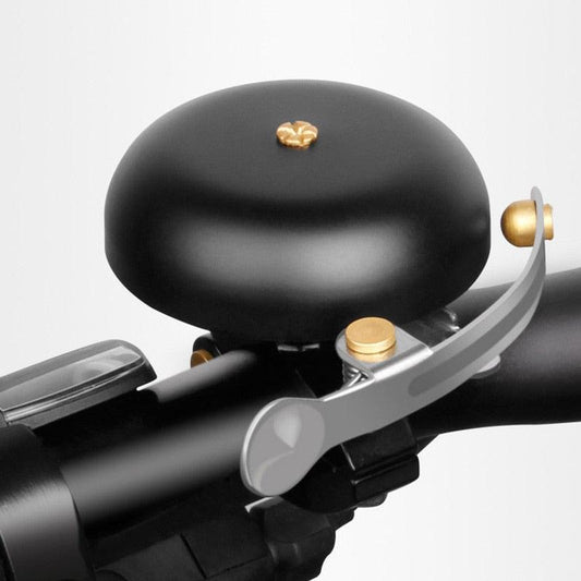 Vintage Classic Bicycle Bells Copper Aluminum Alloy Bike Handlebar Bell Ring Loud Sound Horn Compass Safety Warning Alarm Bike Bell Classic Bicycle Ring Bell Horn Nice Loud Tone Cycling Accessories