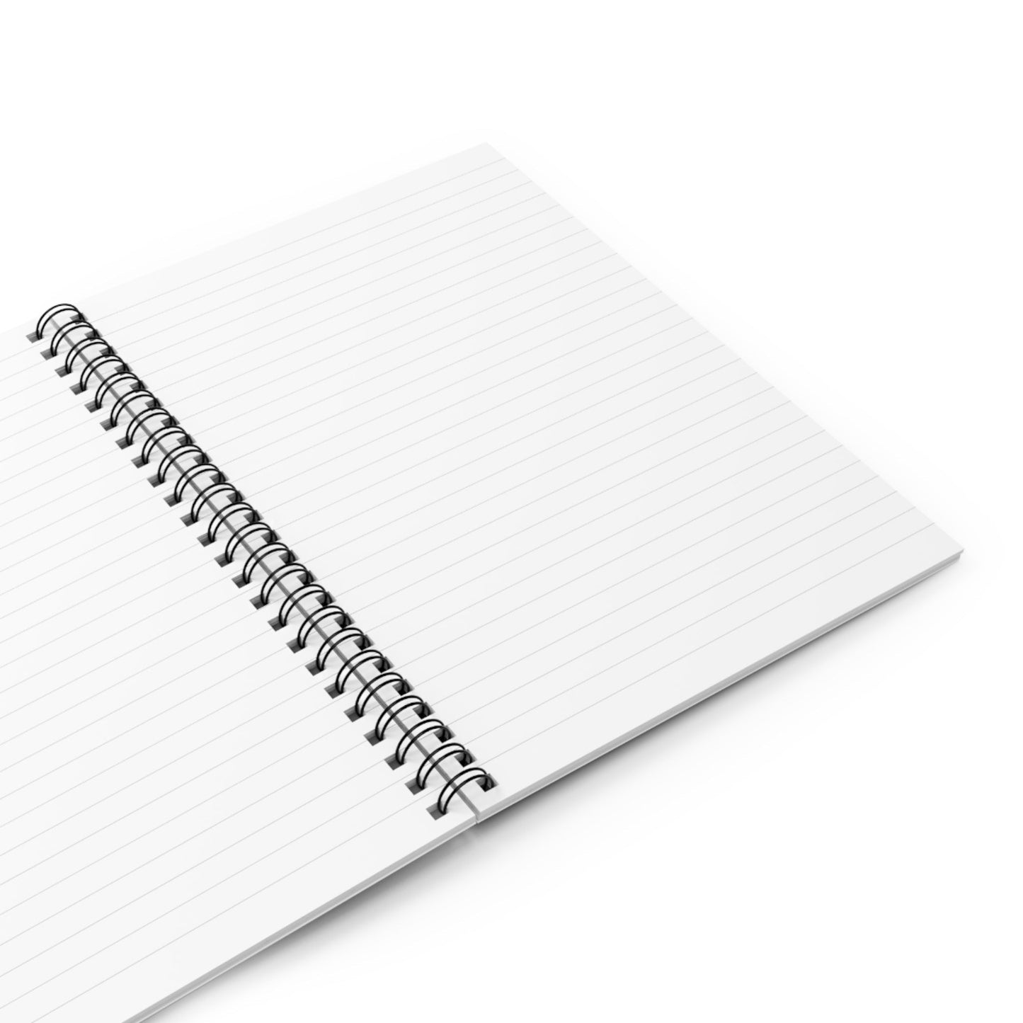 Watercolor Purple Ribbon Spiral-Bound Notebook for Creative Note-Taking