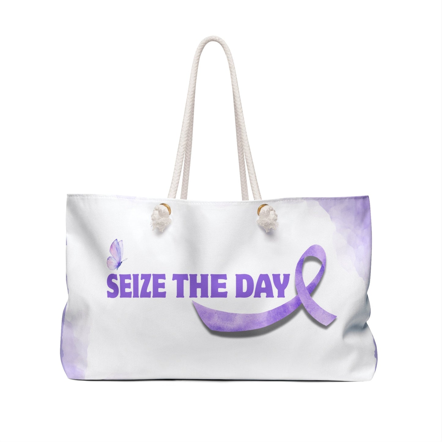 Watercolor Seize the Day Weekender Bag