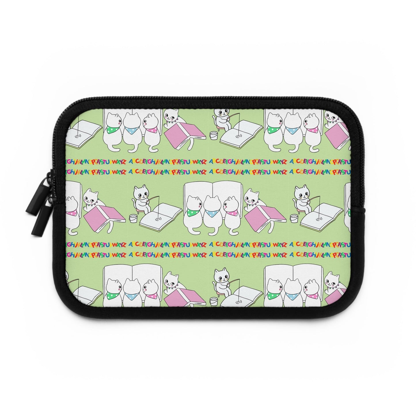 Whimsical Cat Laptop Sleeve