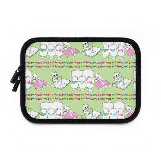 Whimsical Cat Laptop Sleeve