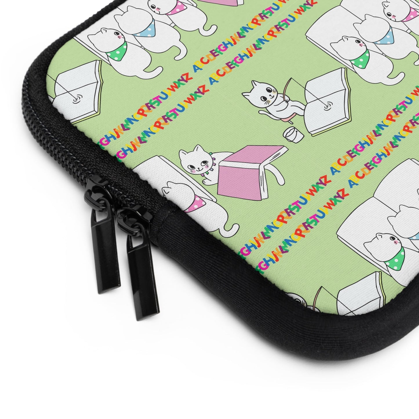Whimsical Cat Laptop Sleeve