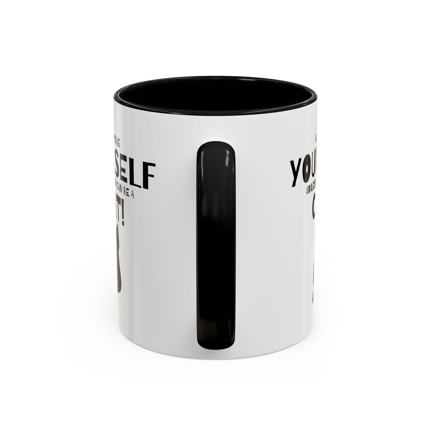 Whimsical Cat Lover Coffee Mug - Always Be Yourself