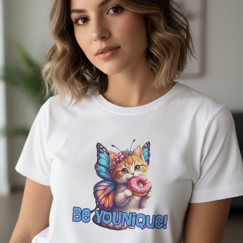Whimsical Be You-Nique Cat Tee