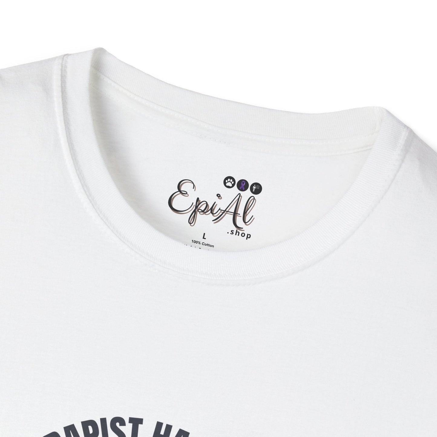 Whimsical Cat Therapy Unisex T-Shirt for Comfort and Style