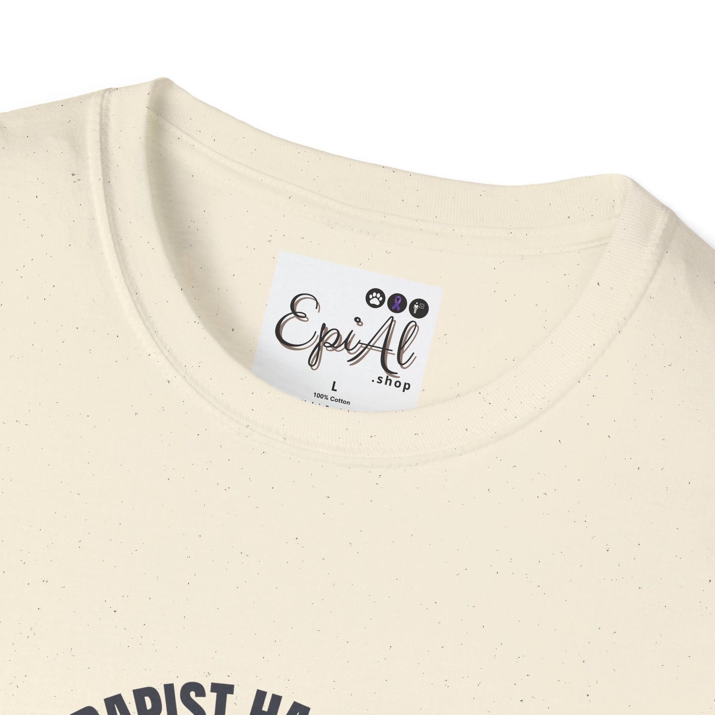 Whimsical Cat Therapy Unisex T-Shirt for Comfort and Style