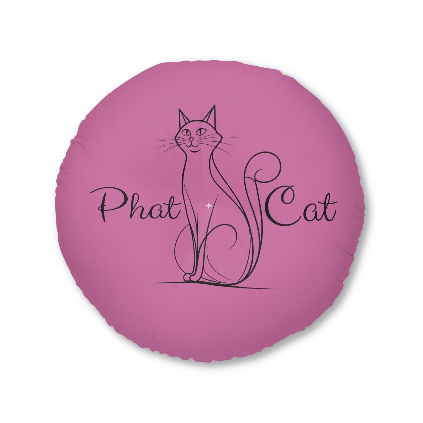 Whimsical Cat Tufted Floor Pillow