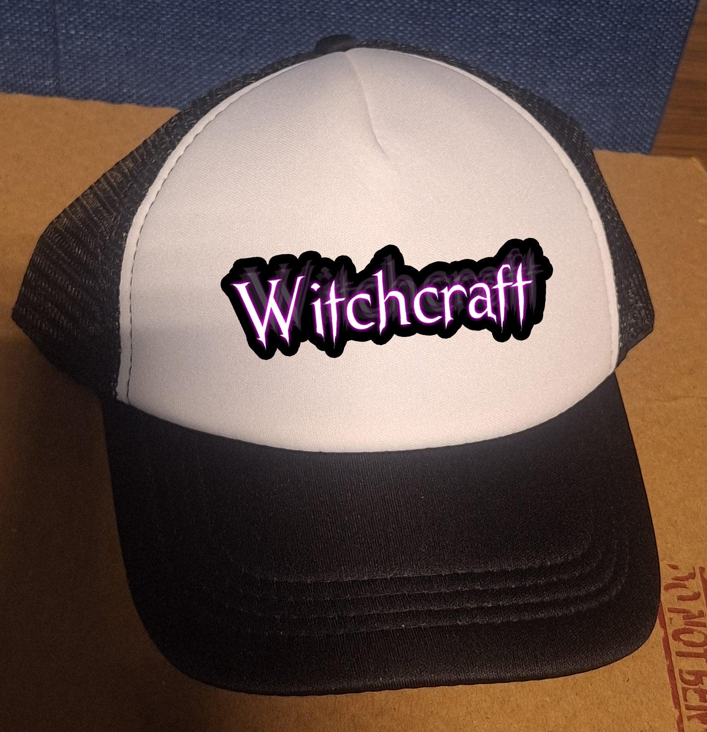 Adjustable Trucker Baseball Cap WITCHCRAFT