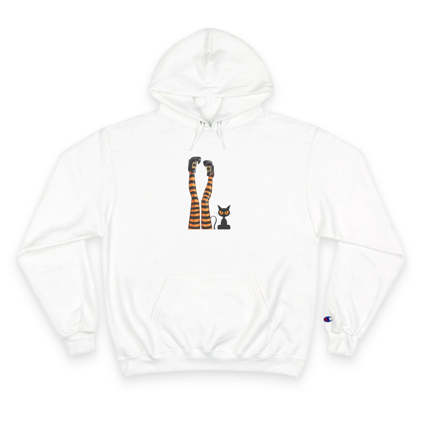 Witchy Cat Lady Legs Hoodie