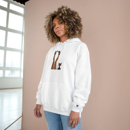 Witchy Cat Lady Legs Hoodie