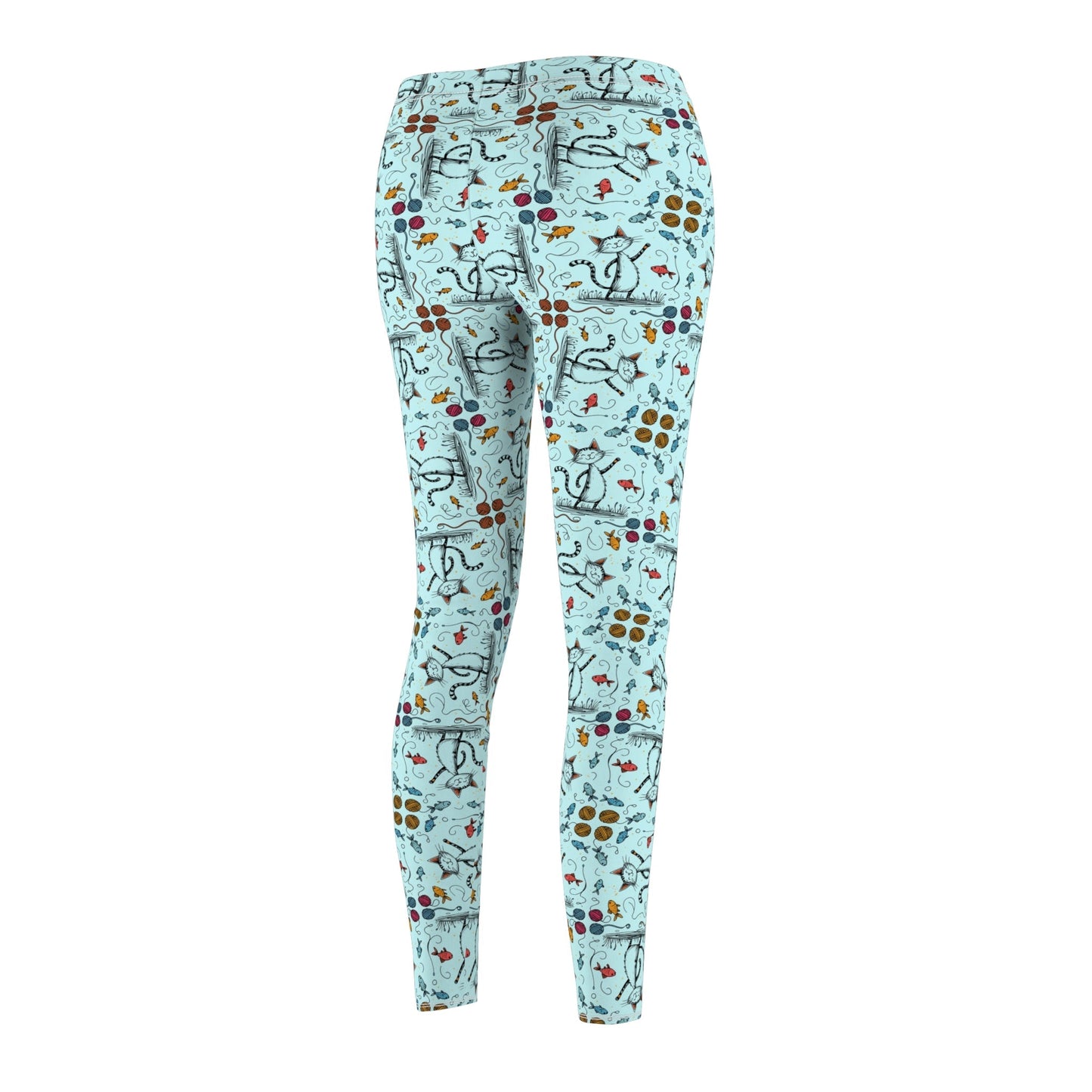 Happy Cat Casual Leggings for Women - Cat Happy Casual Leggings