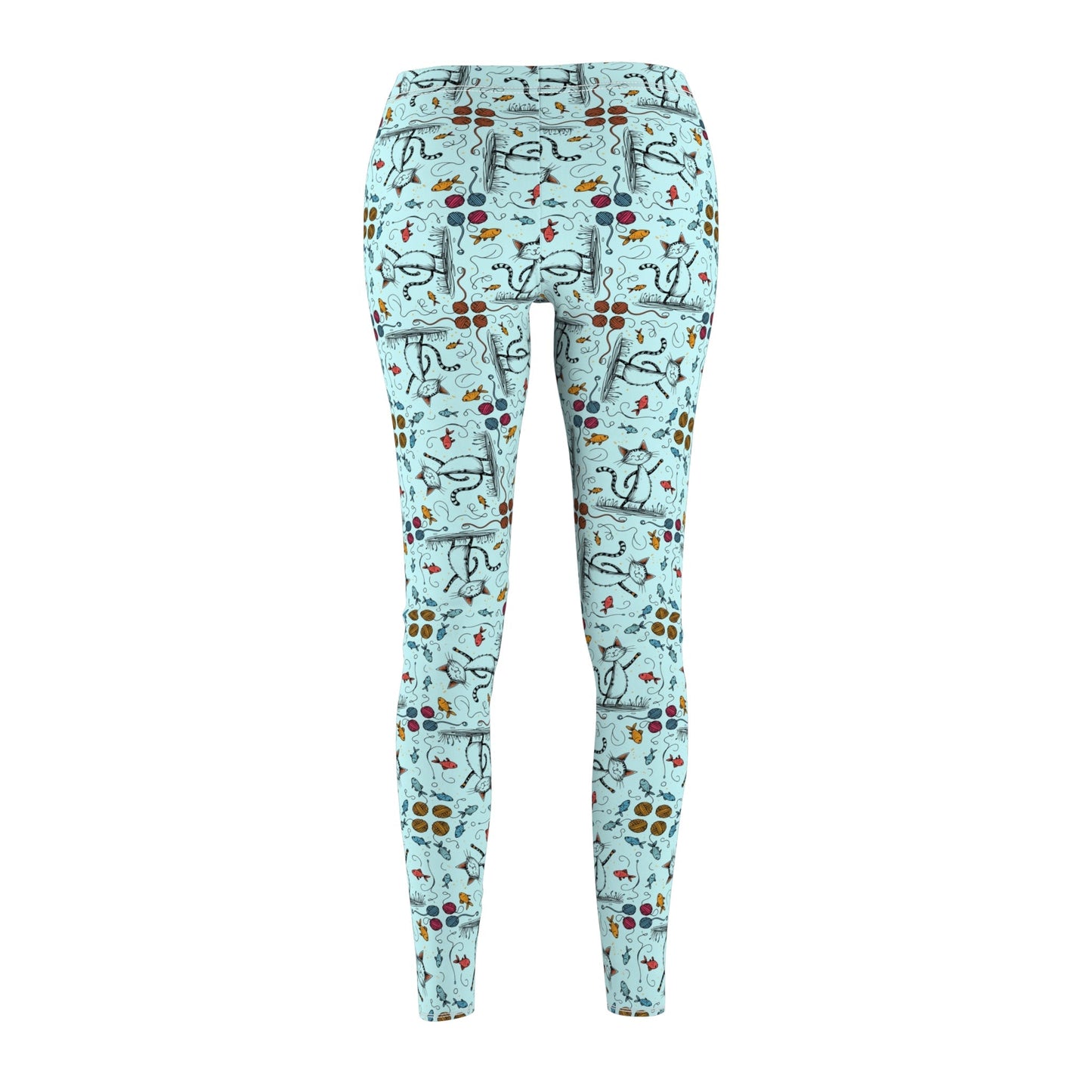 Happy Cat Casual Leggings for Women - Cat Happy Casual Leggings