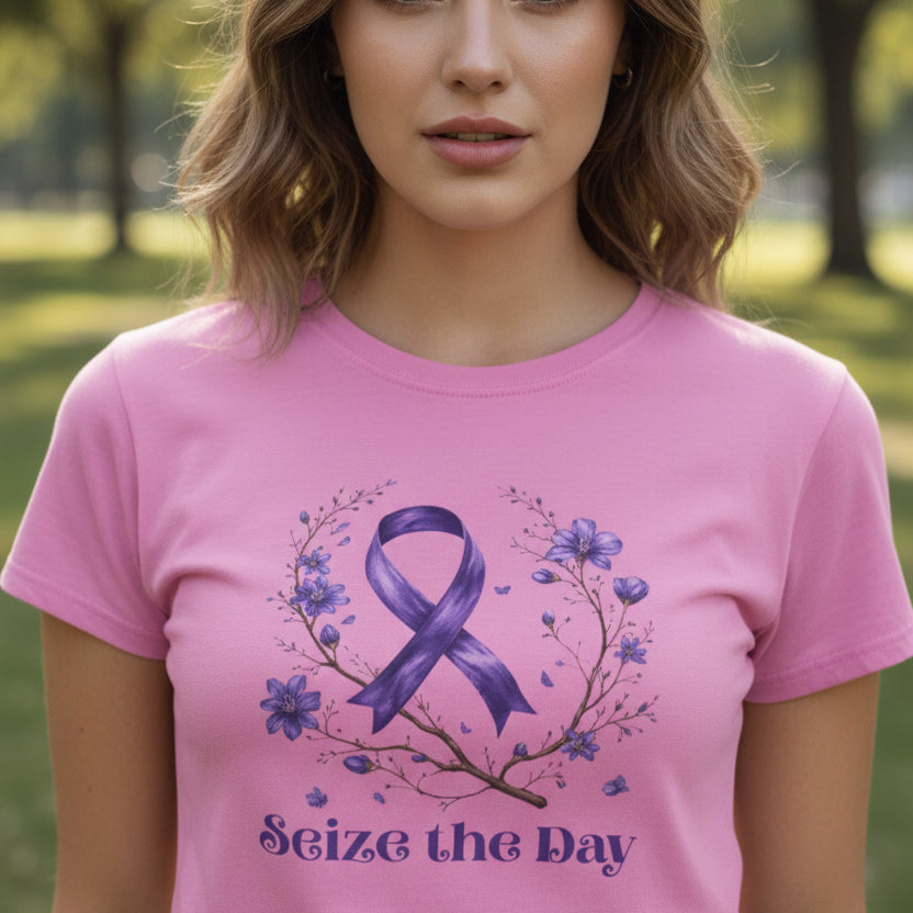 Women's Seize the Day T-Shirt for Empowered Comfort