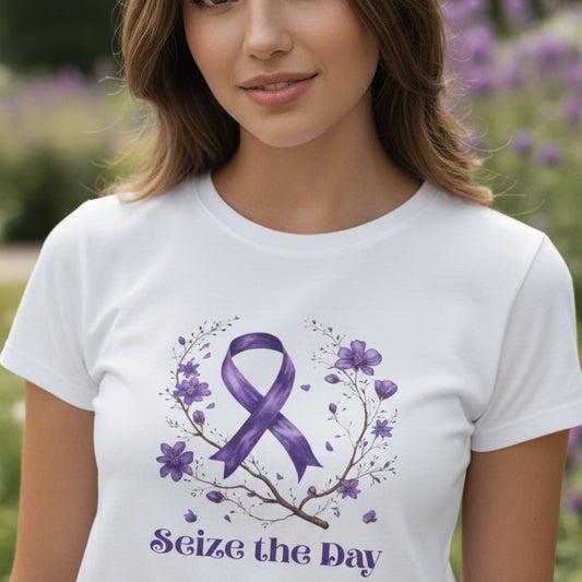 Women's Seize the Day T-Shirt for Empowered Comfort