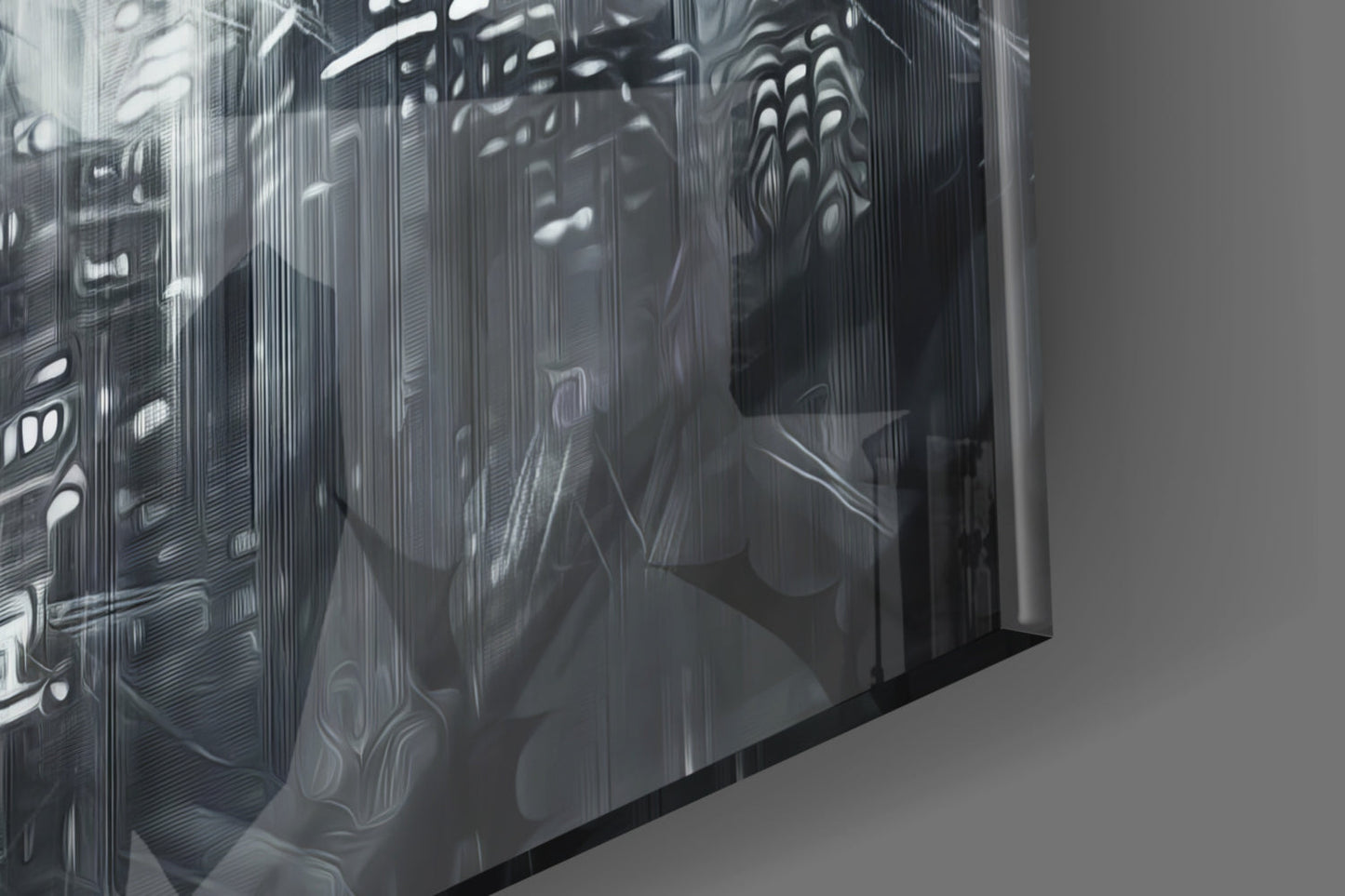 Batman Wings Glass Wall Art