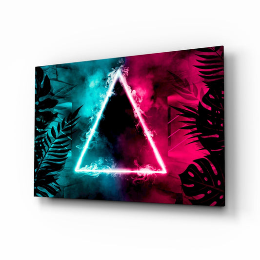 Abstract Art Glass Wall Art