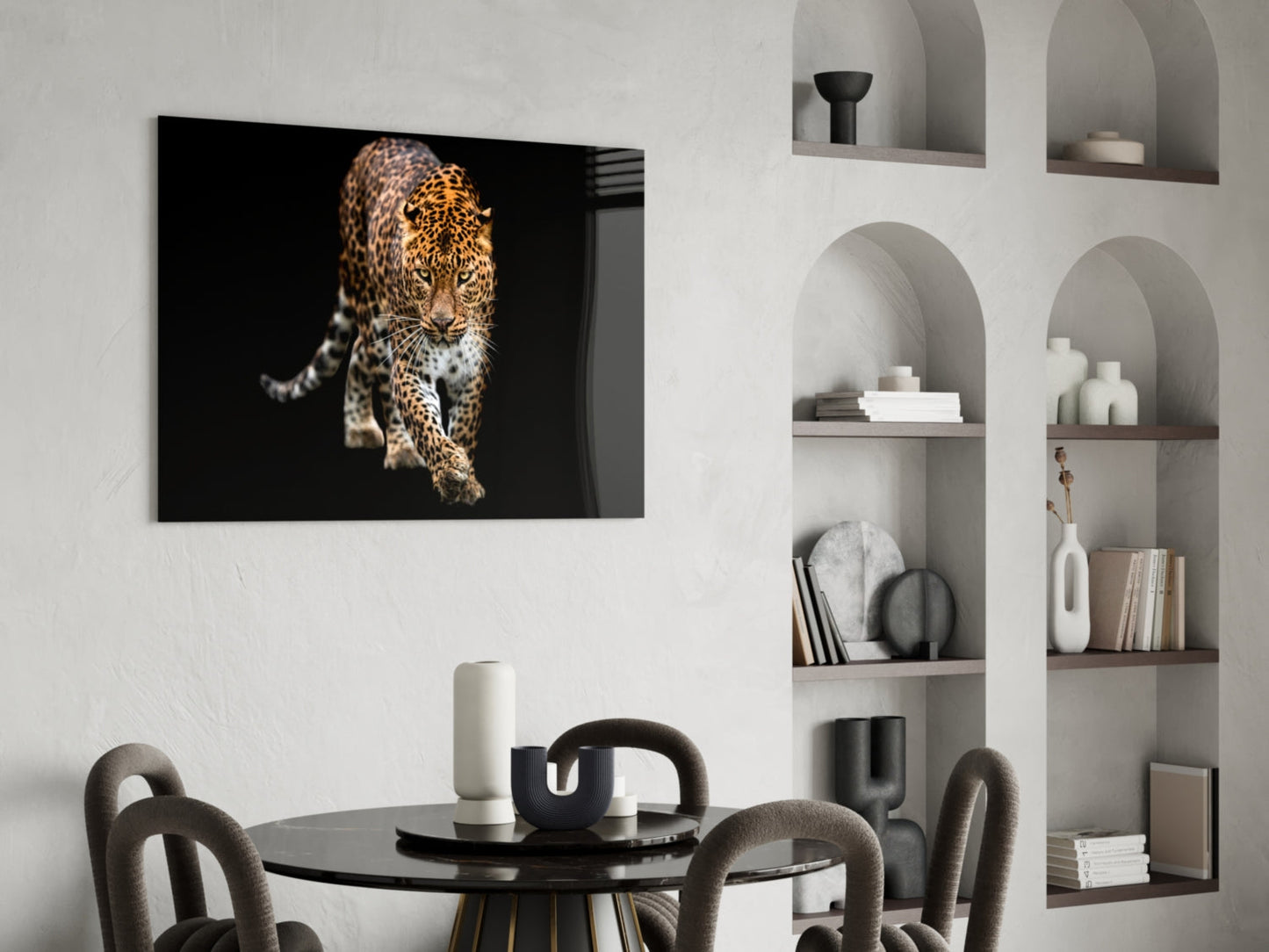 Tiger Glass Wall Art